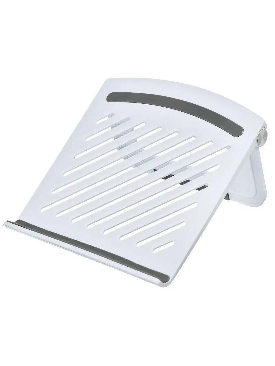 Подставка под ноутбук пластик белая