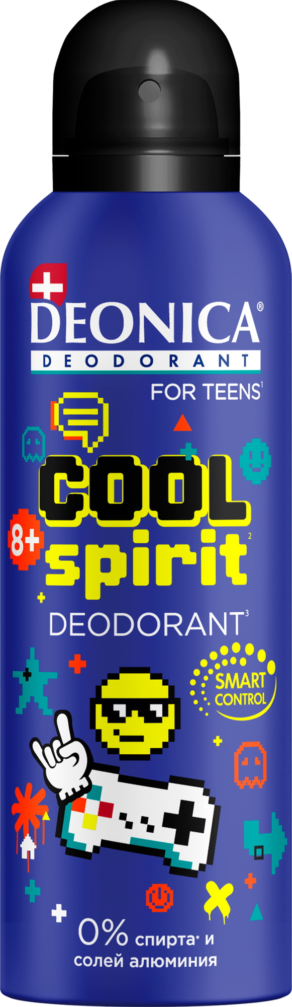 DEONICA FOR TEENS Дезодорант спрей CoolSpirit 125мл комфорт и уход — фото 1