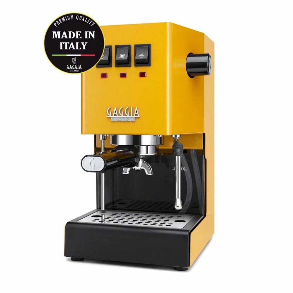Gaggia milano Кофеварка рожковая E24 RI9481/18 желтый