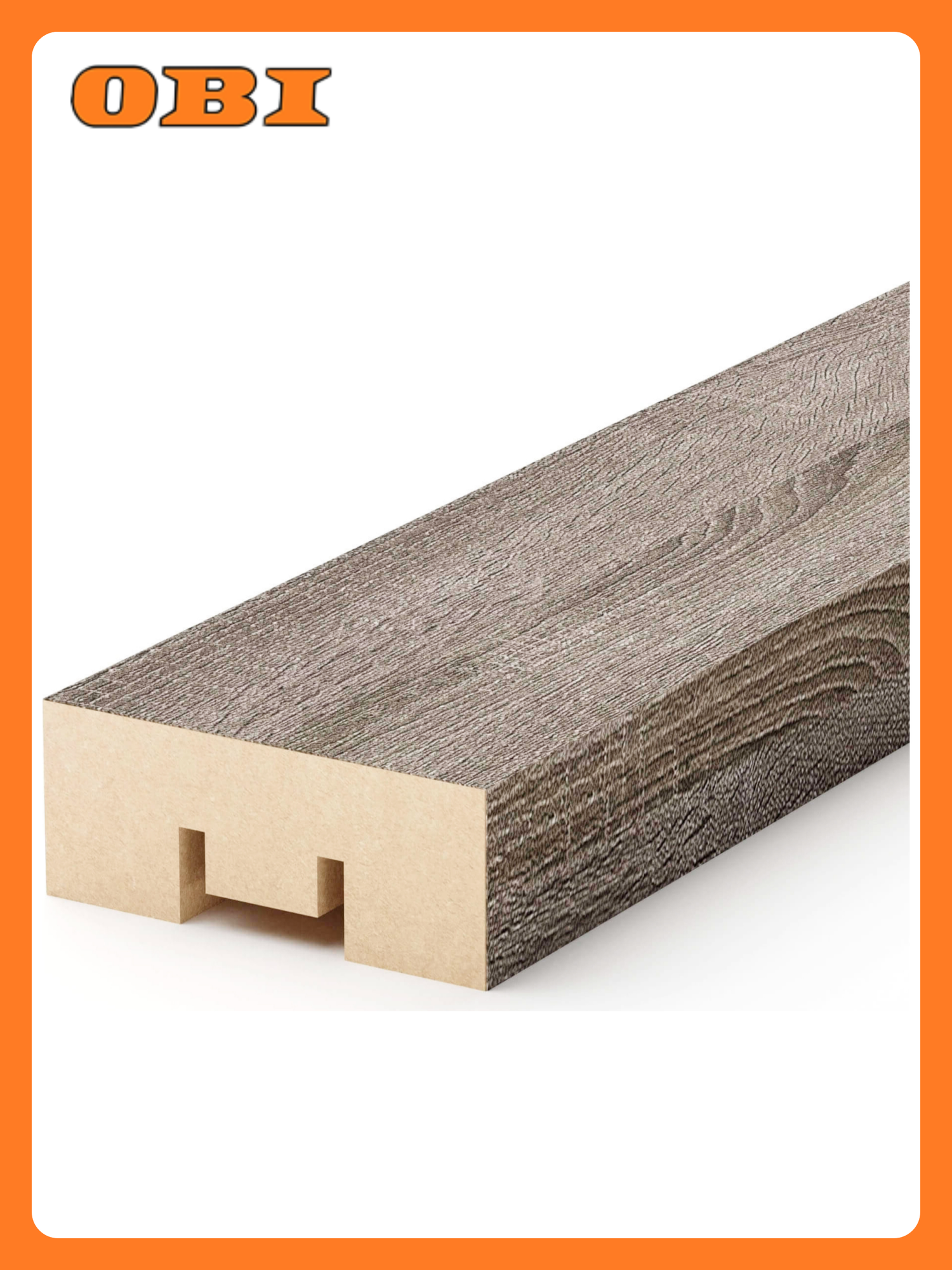 Интерьерная рейка МДФ STELLA Бриона винтаж 16 мм 1 шт