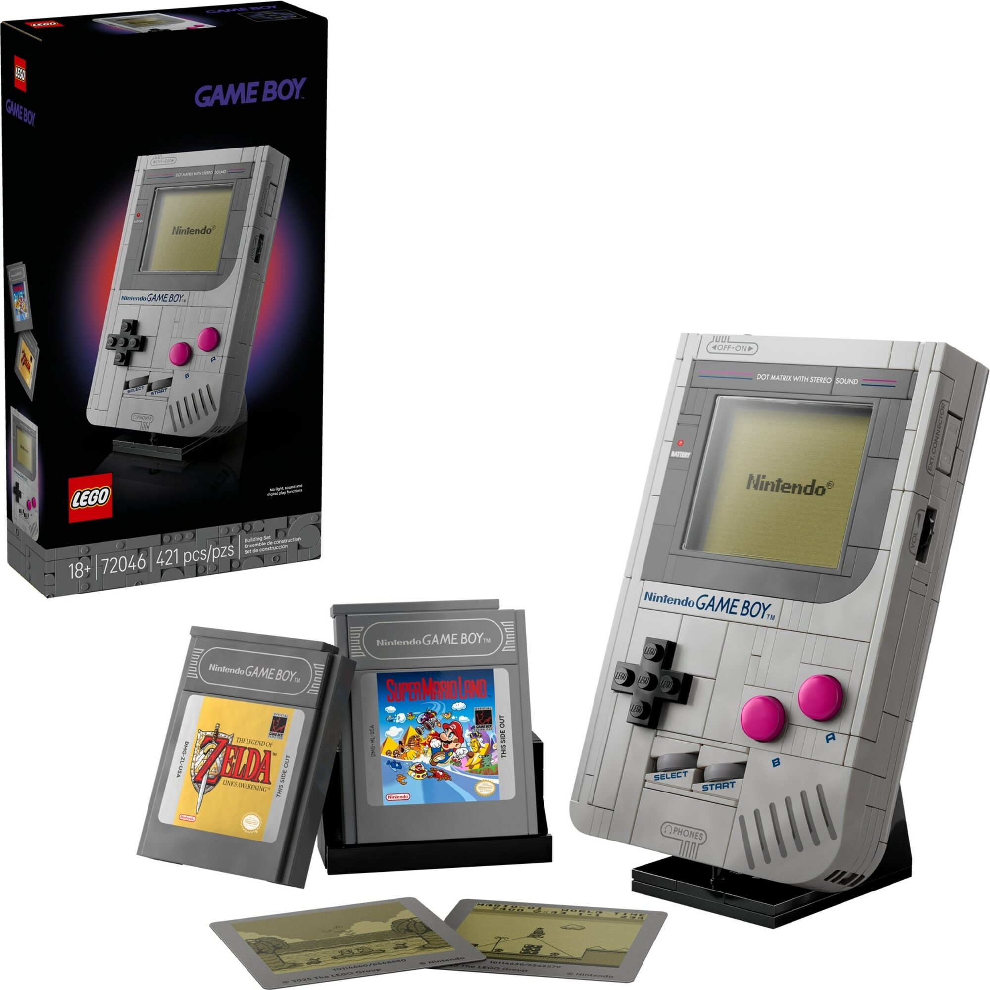 Конструктор LEGO Promotional 72046 Nintendo Game Boy, 421 элемент, 1000 г