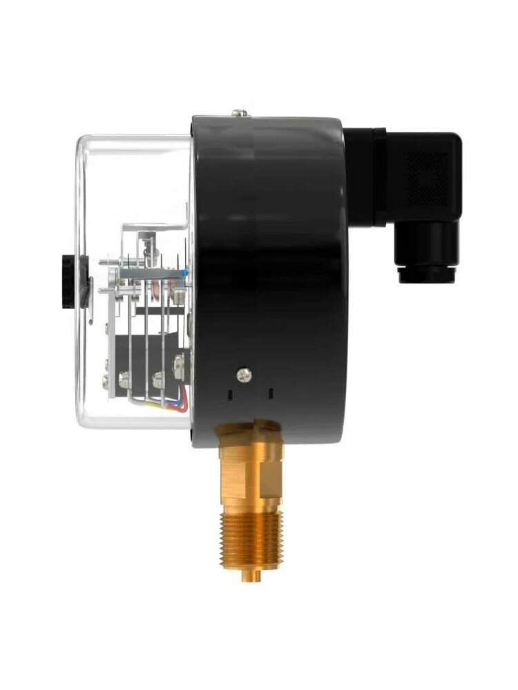 Манометр электроконтактный "росма" ТМ-510Р.05 0-0,6МПа M20x1,5, кл. т.1,5 — фото 1