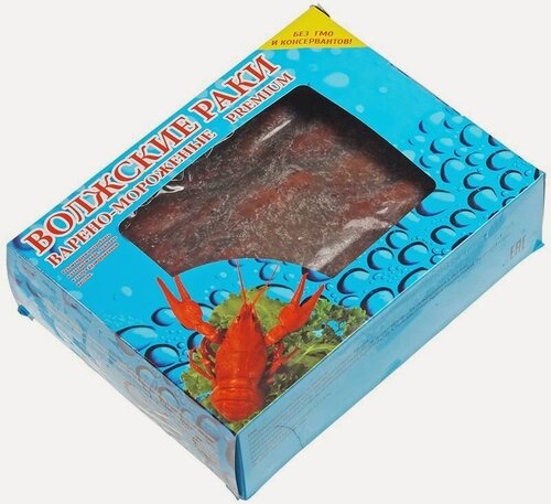 Изображение товара Раки Волжские варено-мороженые 1,5кг