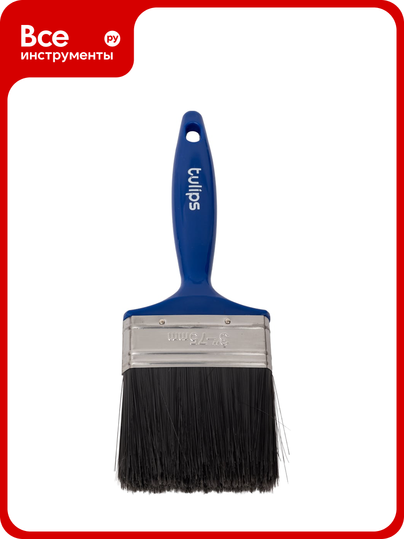 Кисть малярная Tulips decor 75х17  универсальная Tulips Tools NP24 075