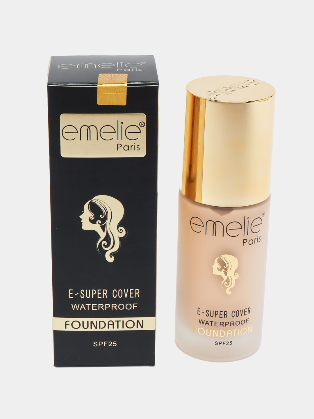 Тональный крем, основа для лица Emelie, SPF 25, увлажняющий, матовый тон, 45 мл