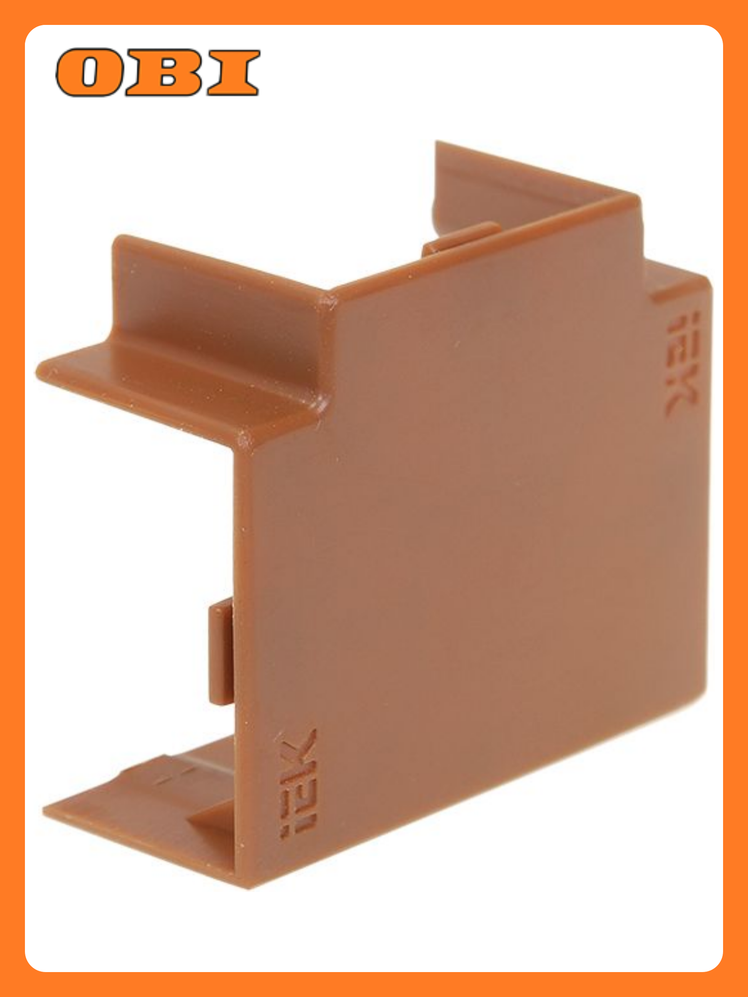 Угол Т-образный KMT IEK ELECOR 16х16 дуб 4 шт. в комплекте