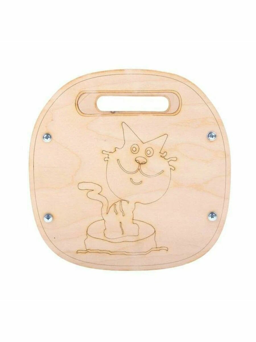 Деревянная кроватка для куклы до 40 см — фото 1