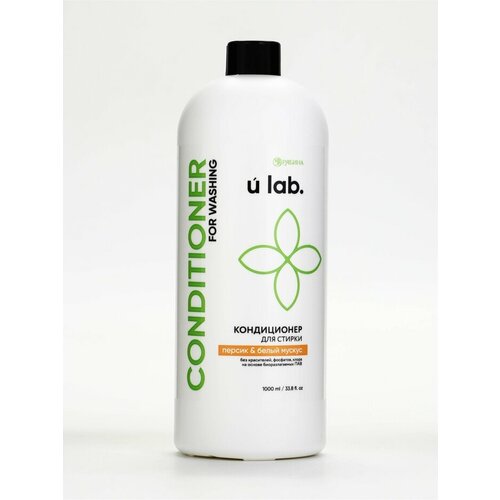 Кондиционер для белья аромат персик и белый мускус 1000 мл ULAB 692₽