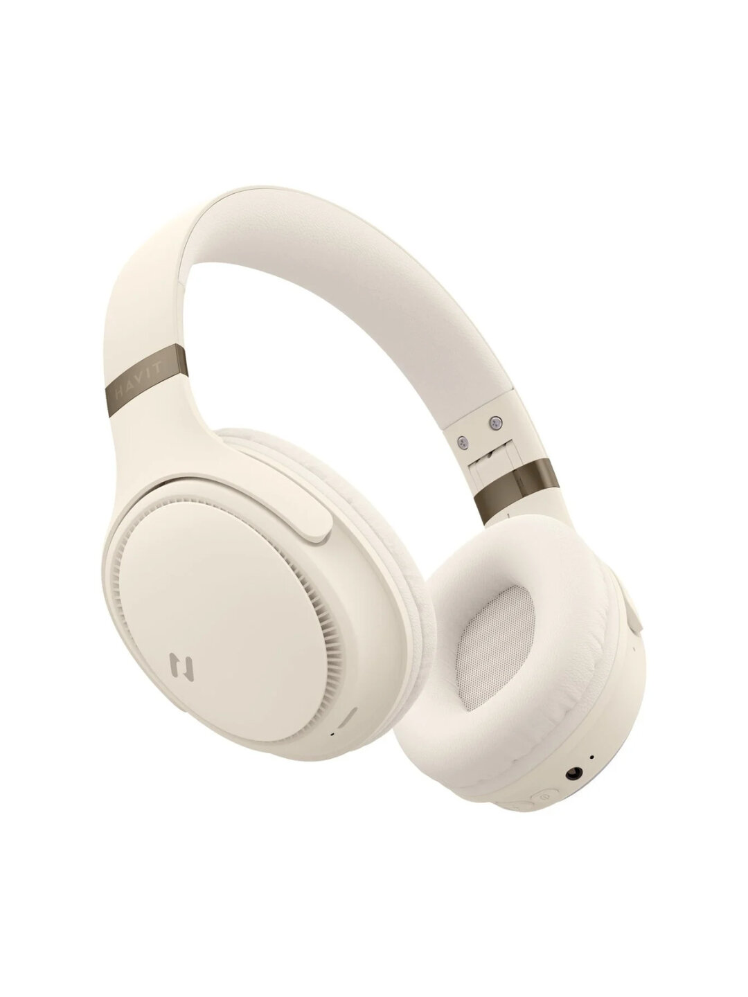 Наушники Havit H630BT, накладные, беспроводные, Bluetooth, бежевый цвет