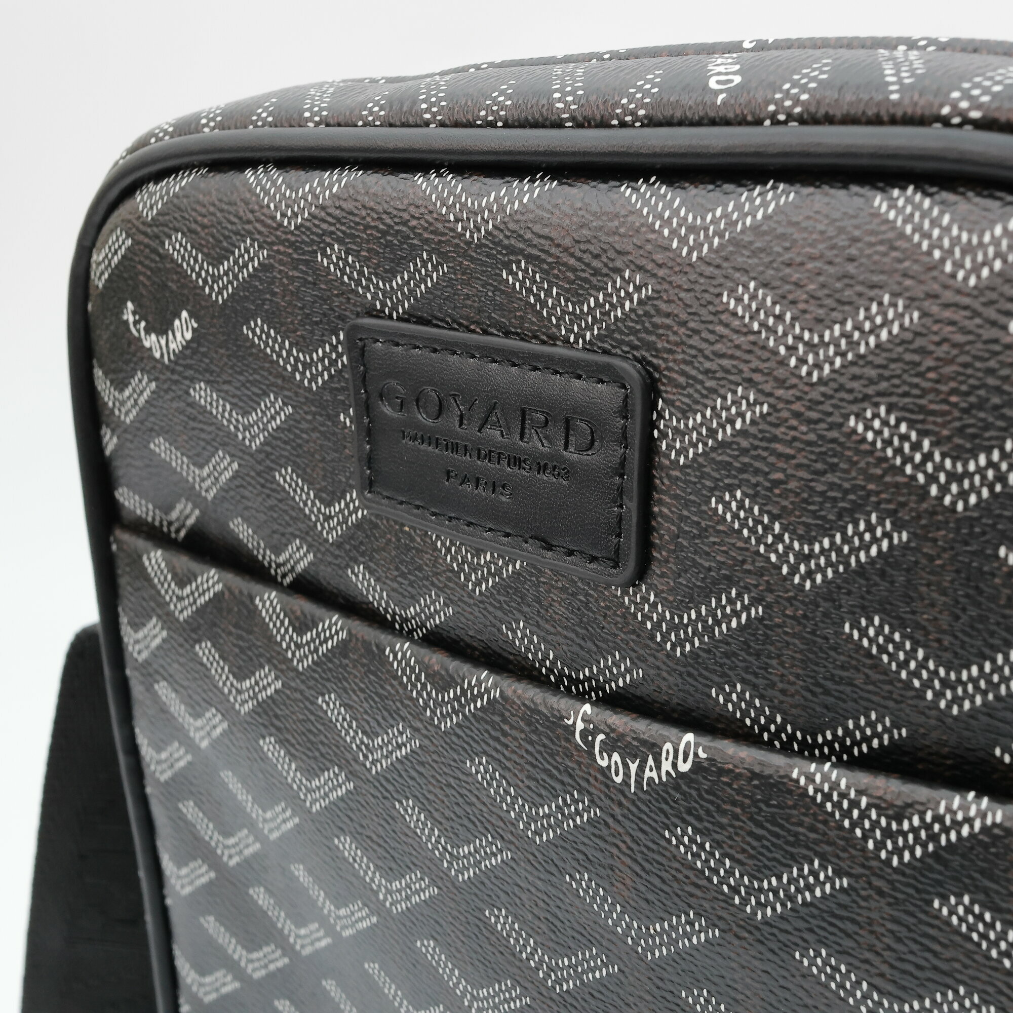 Сумка барсетка Goyard, black — фото 1