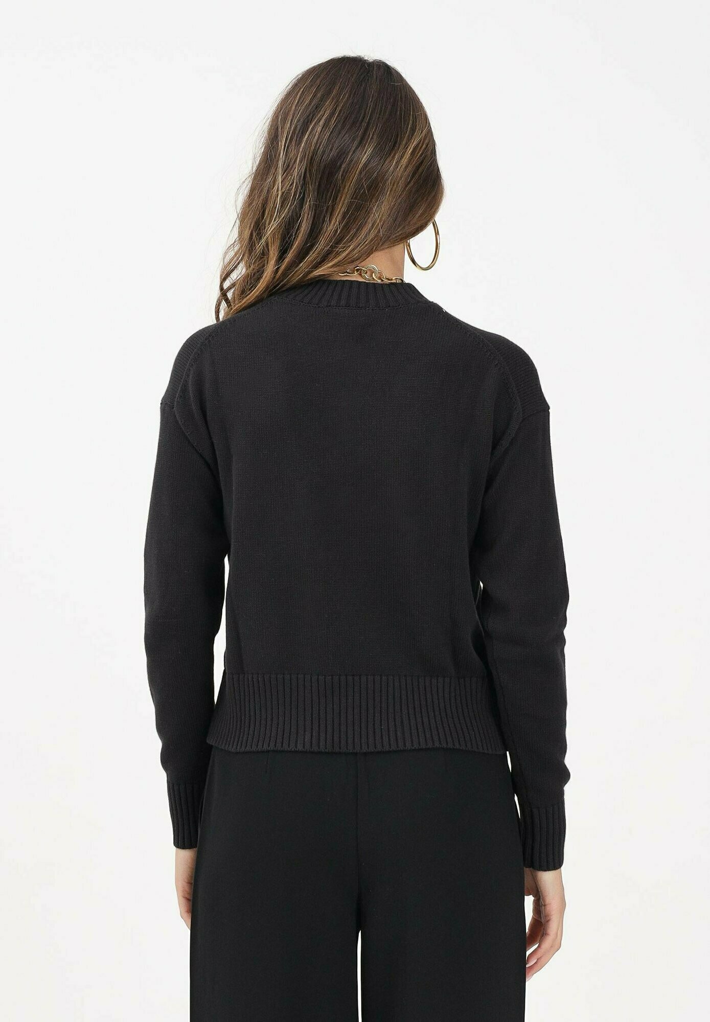 Свитер Calvin Klein Jeans, размер XS, , чёрный — фото 1