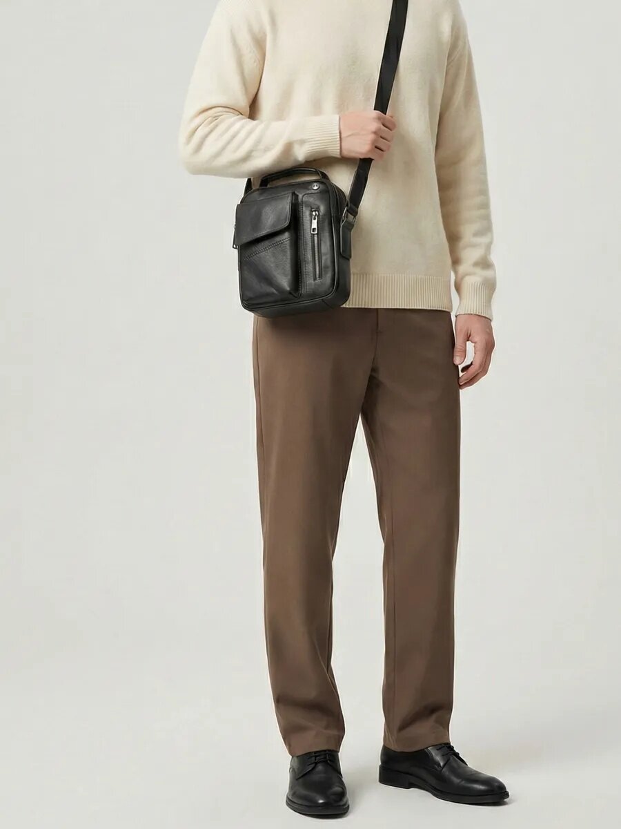 Сумка барсетка Daniele Riccardi, черный — фото 1