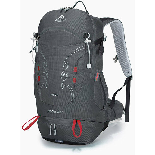 Рюкзак Ai-one 1869C 30л grey-red