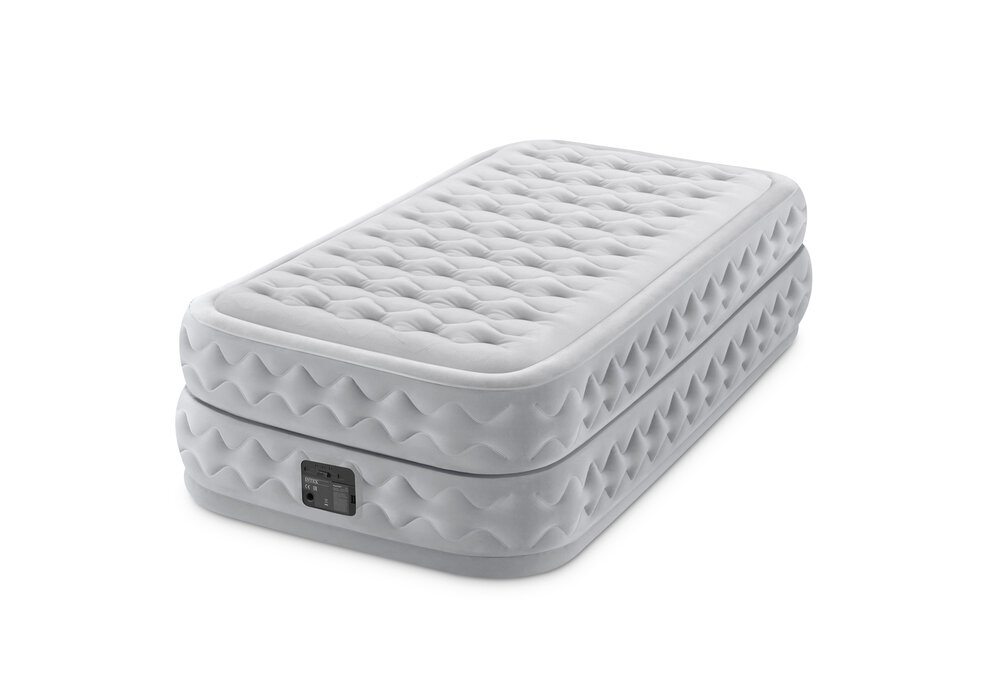 Кровать надувная Intex SUPREME AIR-FLOW, со встроенным насосом 220-240V, 99х191х51 см