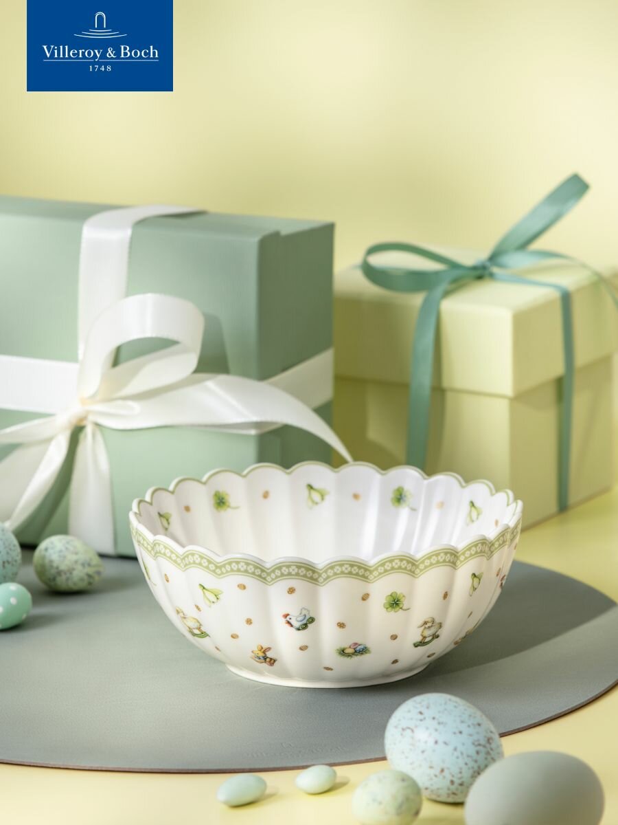 Индивидуальный салатник 17,3 см, 620 мл, Easter Delight "Пасхальное наслаждение", Villeroy & Boch, Премиум-Фарфор