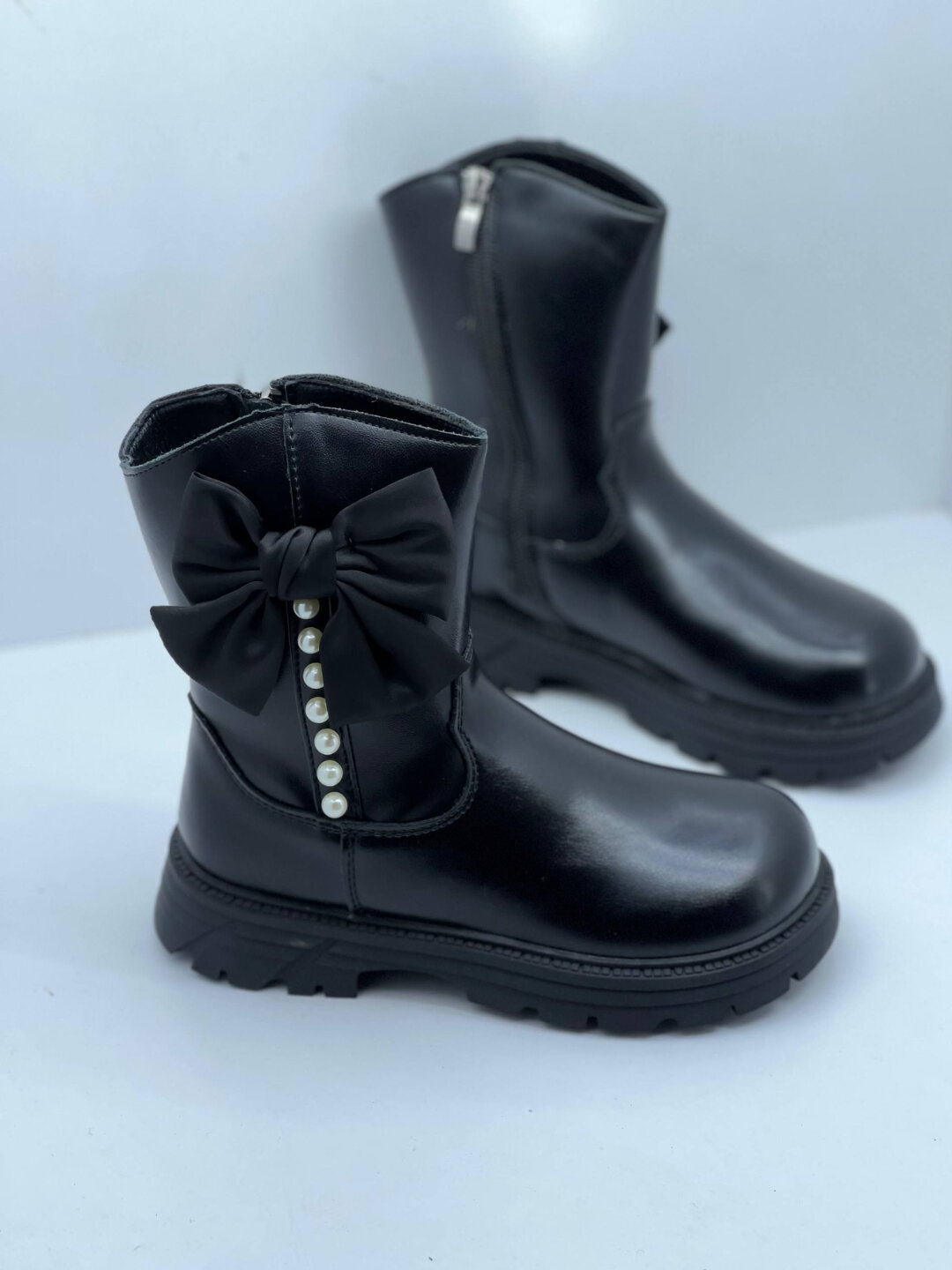 Сапоги  Ботинки, размер 32, черный — фото 1