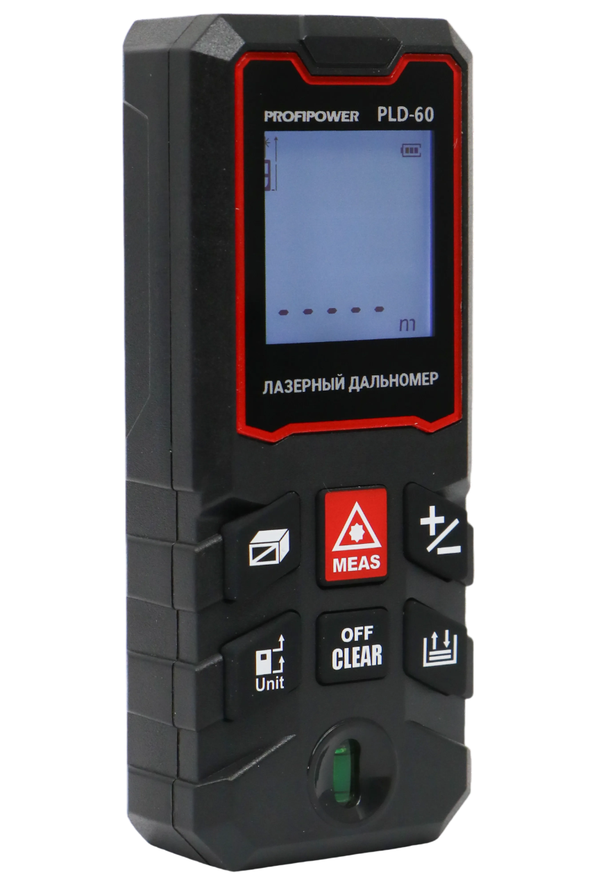 Дальномер лазерный 60 метров PLD-60 Profipower E0268 — фото 1