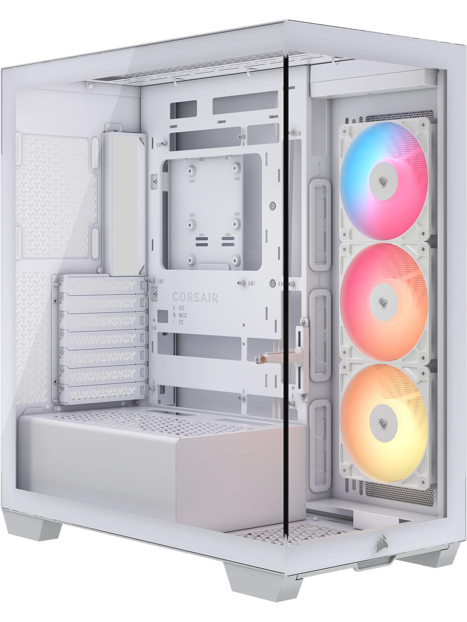 Корпус для ПК без БП CORSAIR 3500X RS-R ARGB White (CC-9011323-WW)