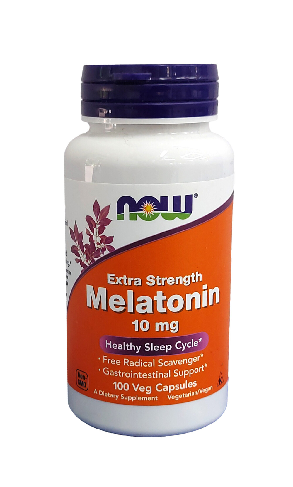 Мелатонин Now 10 mg N100 — для сна, нормального сна и восстановления биоритмов организма