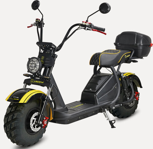 Изображение товара Электроскутер SIBERTON PRO LIGHT 2000W (60V/21Ah) - Внедорожная резина