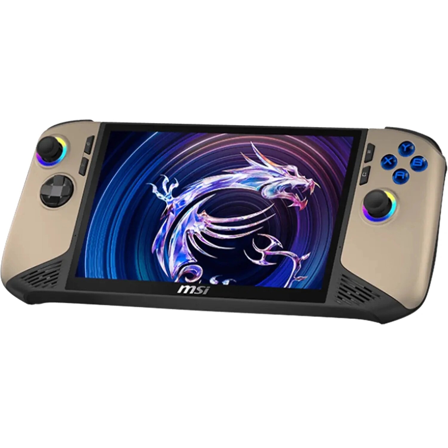 Игровая приставка MSI Claw A2VM, 8", SSD 1ТБ, Full HD, беспроводная связь, Sandstorm/"песчаная буря"