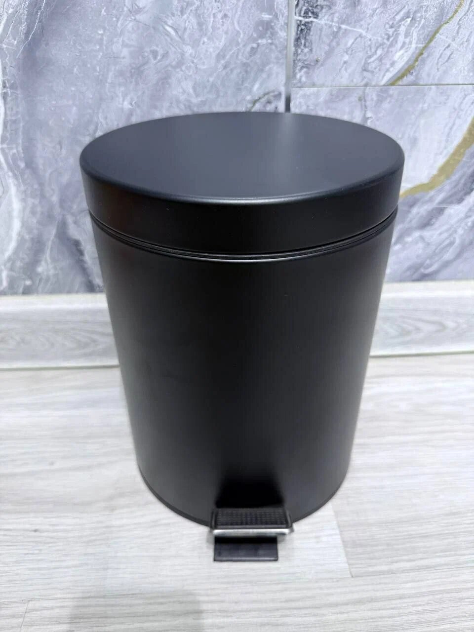 Урна для мусора Savdo, пластик, квадратная, с крышкой, 21x21x29 см