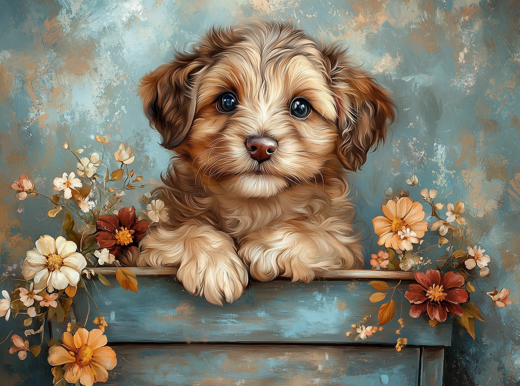 Пазл Алма мини 150 деталей. Пушистый щенок — фото 1