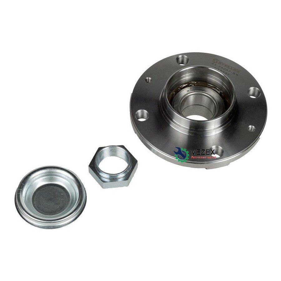 STELLOX 4328057SX ступица! в сборе с подш, задняя(VKBA3477=R166.24)\Peugeot 406, Citroen Xantia <99 без ABS