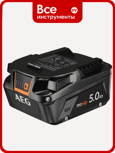 Изображение товара Аккумулятор L1850SHD 18В, 5Ач, Li-Ion AEG 4935478860, 18 В, 120 А для автомобилей легковых и грузовых