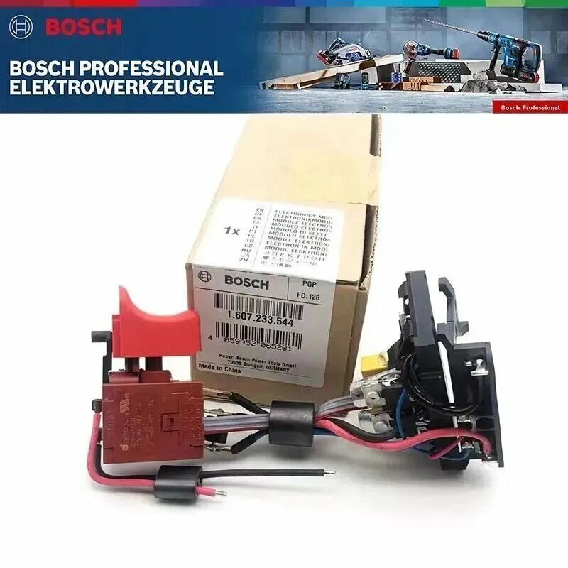 BOSCH GSB18-2-LI, GSR18-2-LI (О ригинал) электронный модуль аккумуляторного шуруповерта (1607233544)