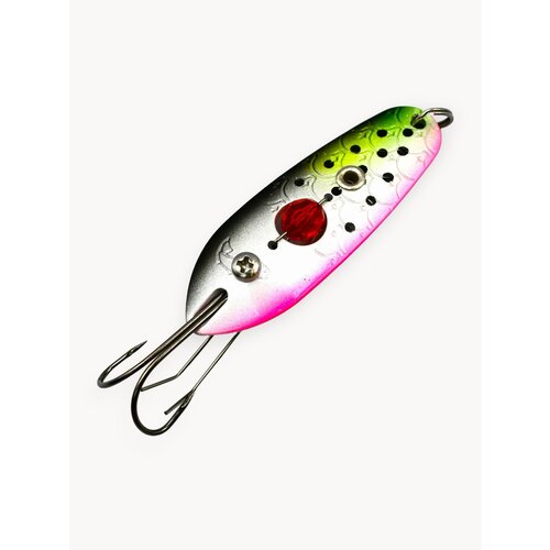 Блесна Kuusamo Rasanen Ruohikko helmi 60/15 незацепляйка на щуку, судака, семгу