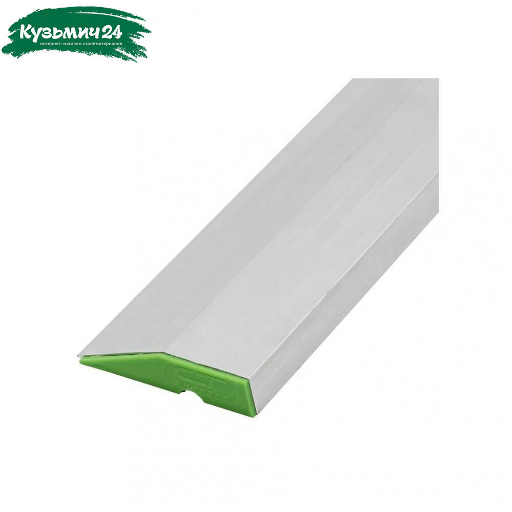 Правило алюминиевое Сибртех Трапеция 89608 1 ребро жесткости длина 1.5 м