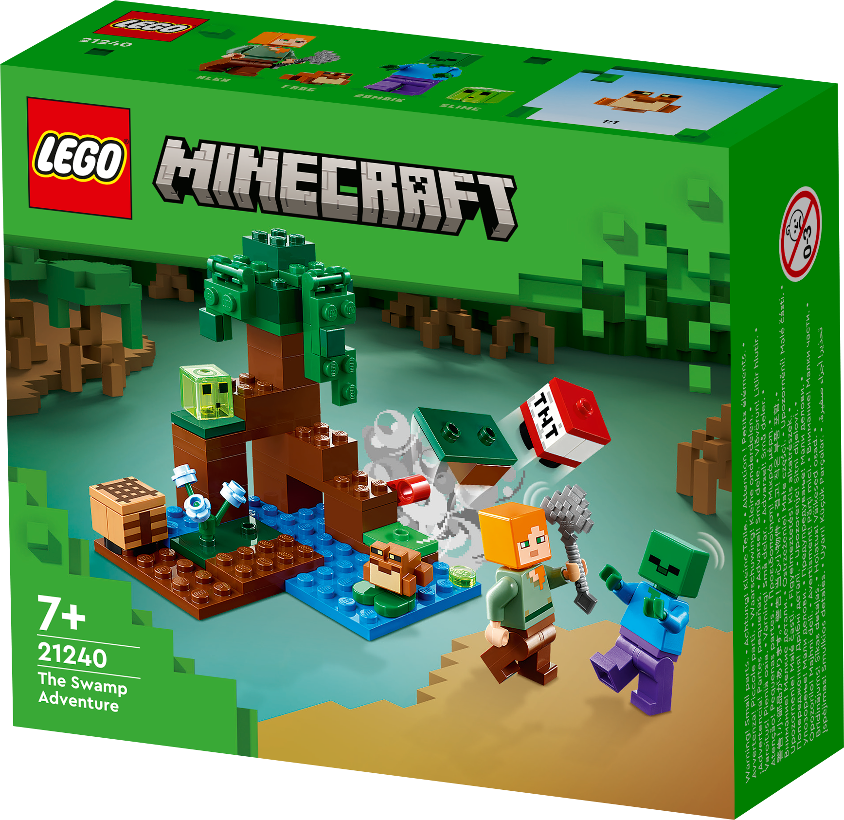 21240 LEGO Minecraft болотное приключение 7+ — фото 1