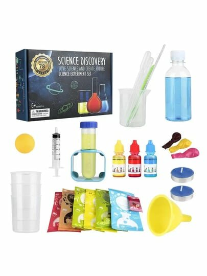 Химический набор HendiToys, 78 элементов, для опытов, от 6 лет, на англ. языке