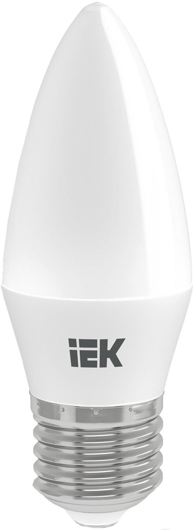 IEK Лампа светодиодная ECO C35 свеча 7Вт 230В 3000К E27 ИЭК LLE-C35-7-230-30-E27
