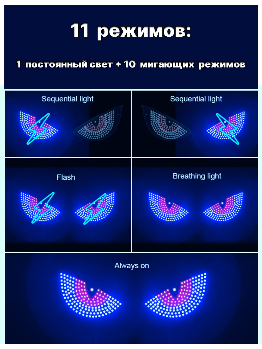 Светодиодные глаза — фото 1