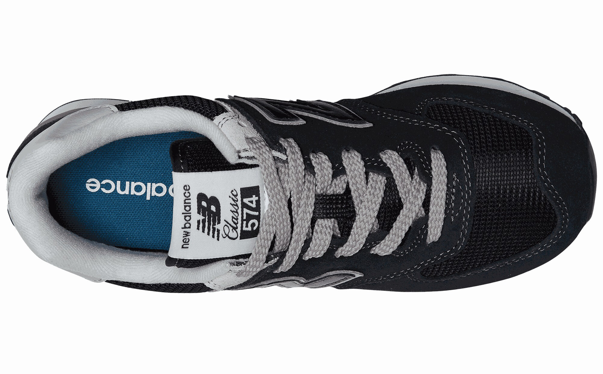 Кроссовки New Balance 574, размер 8,5 US, черный — фото 1