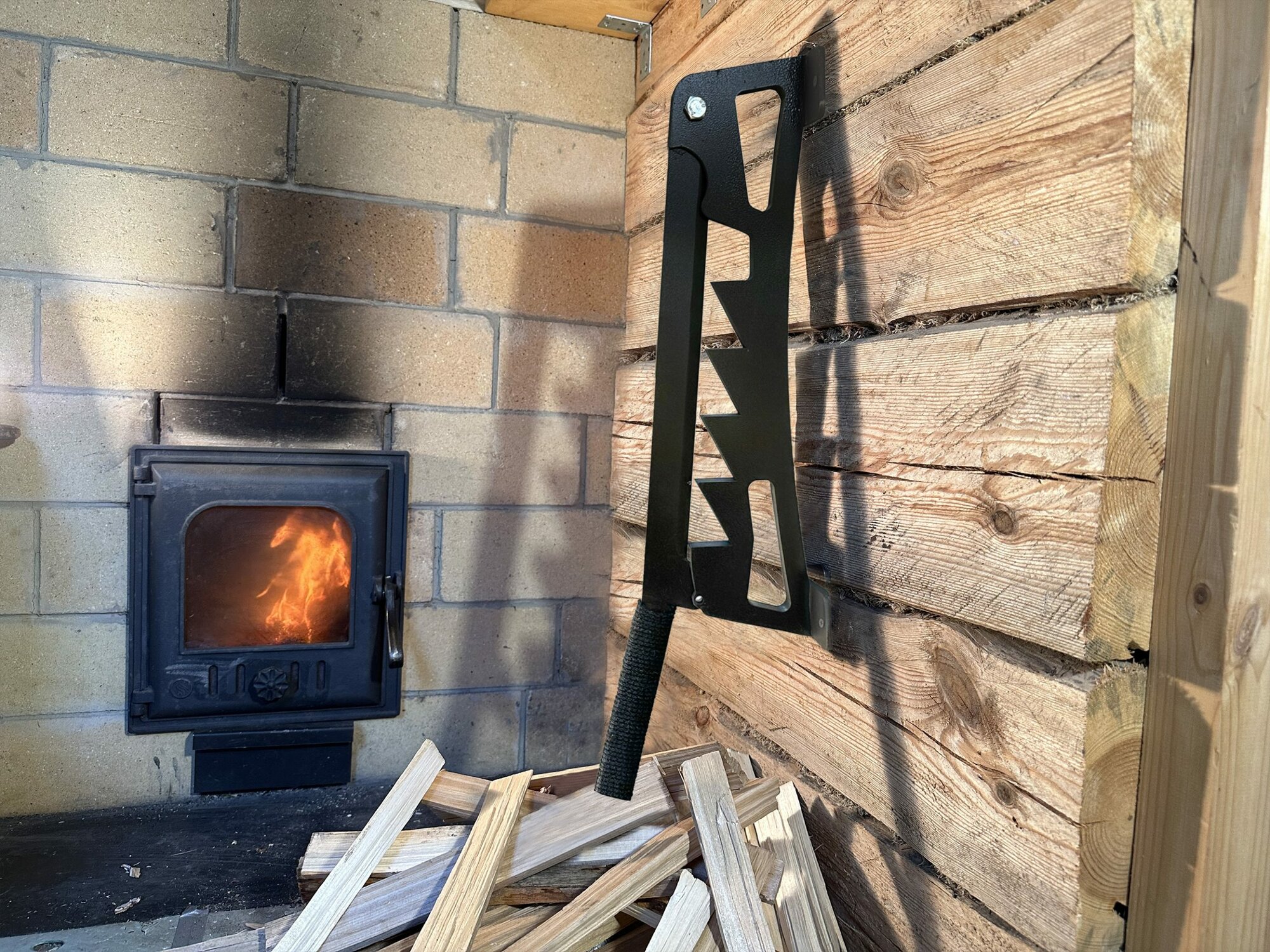 Щепокол из спец стали 65Г, усиленный, для дров и веток — фото 1