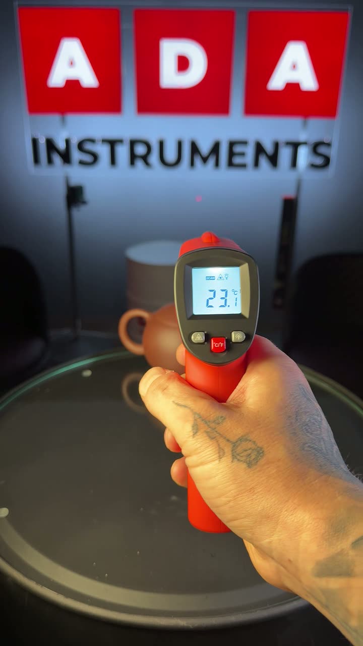 Пирометр ADA TemPro 550, оптическое разрешение 12 : 1, подсветка дисплея — фото 1