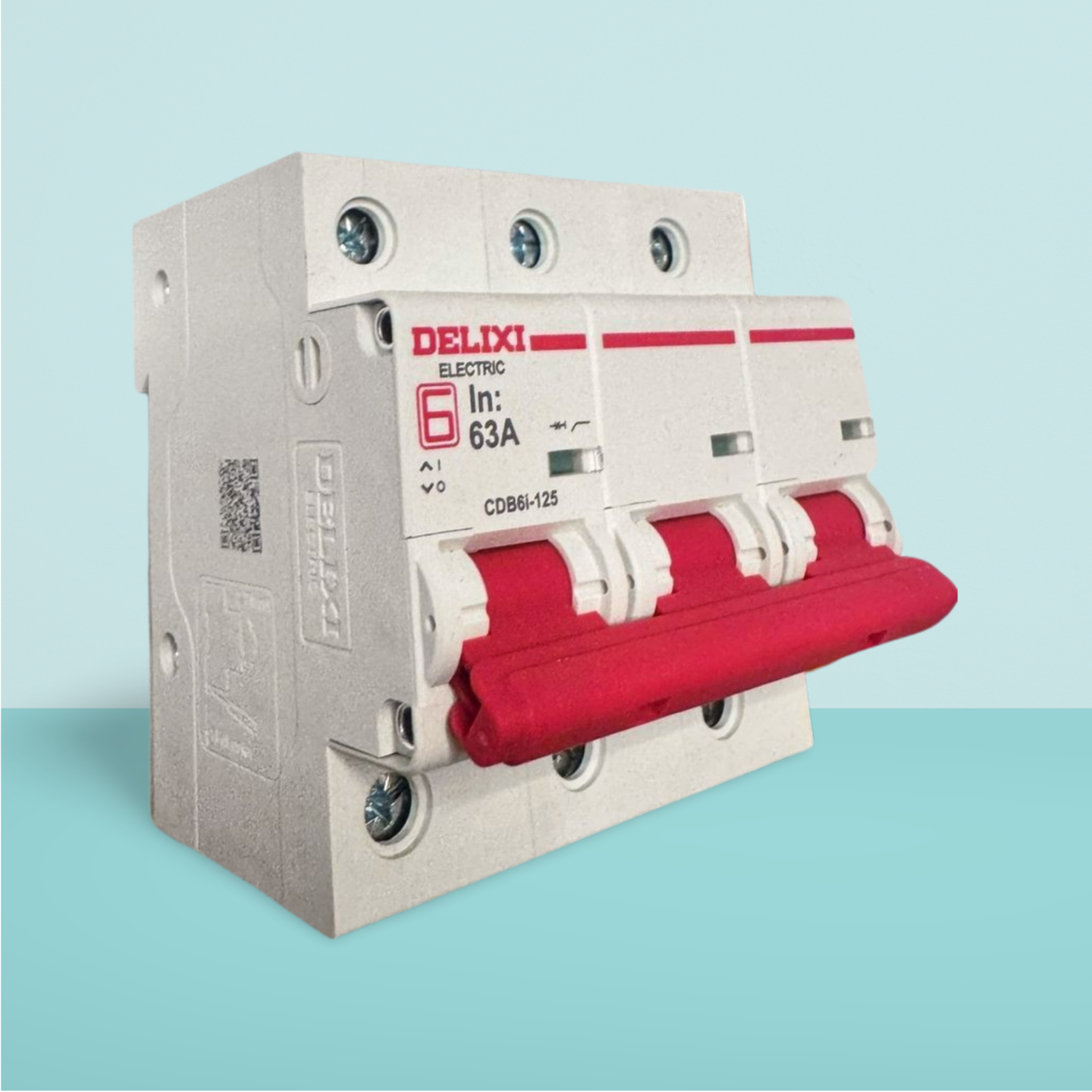 Авт. выкл. DELIXI CDB61-125 3P C 63A — фото 1