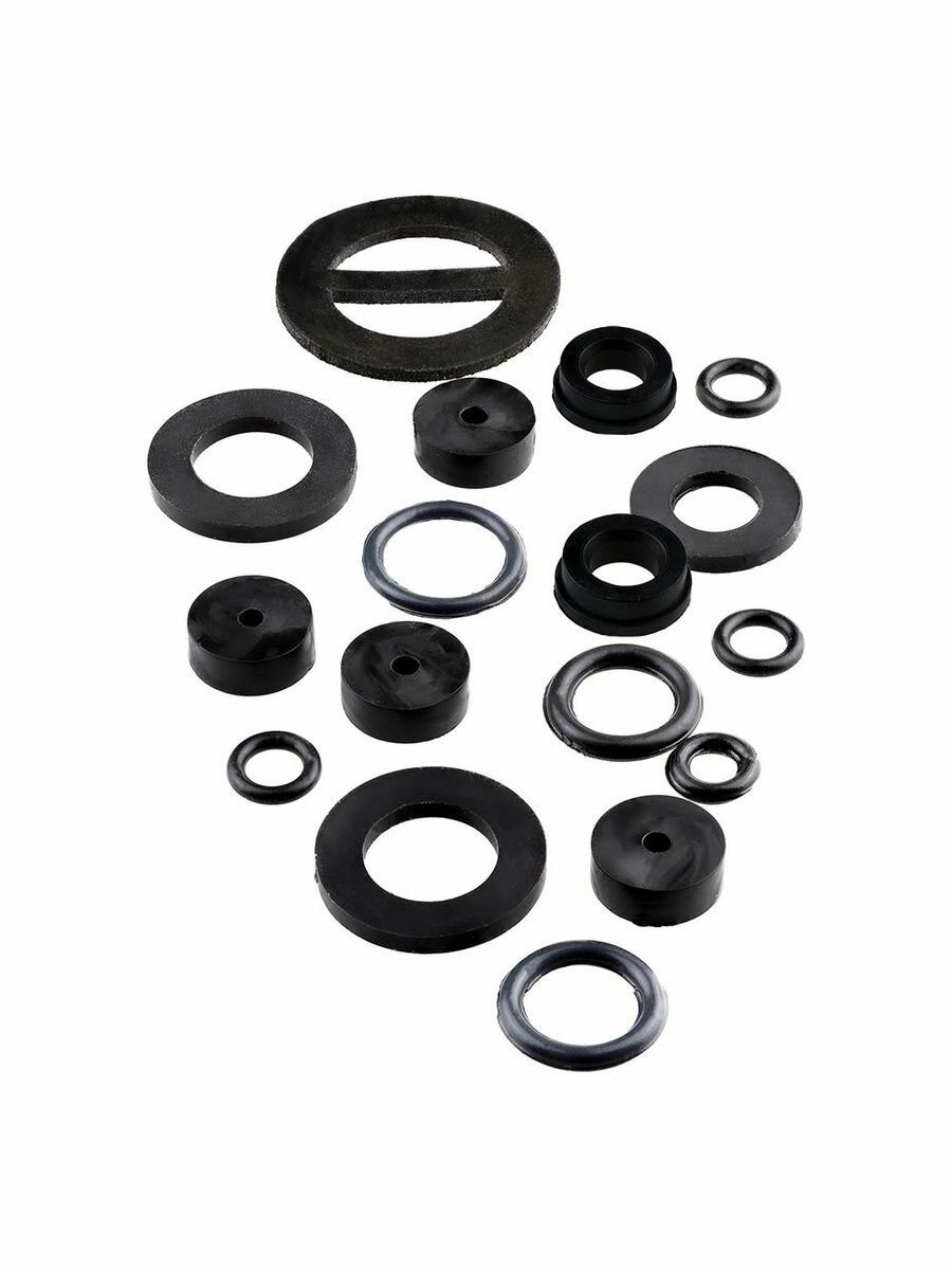 Набор прокладок сантехнических для ремонта смесителя, MasterProf — фото 1