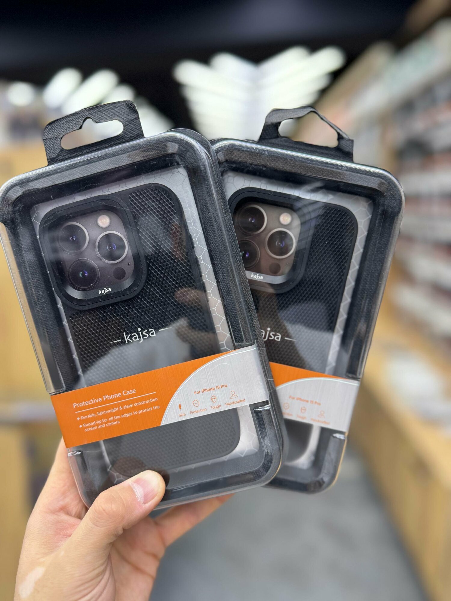 Чехол KAJSA противоударный для iPhone 14 Pro Max, защитный бампер, матовая поверхность, разноцветный