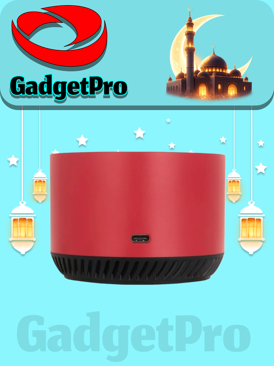 Смарт-колонка Yandex Original 00025: умная колонка с Алисой, современный дизайн, отличное звучание, Красный.