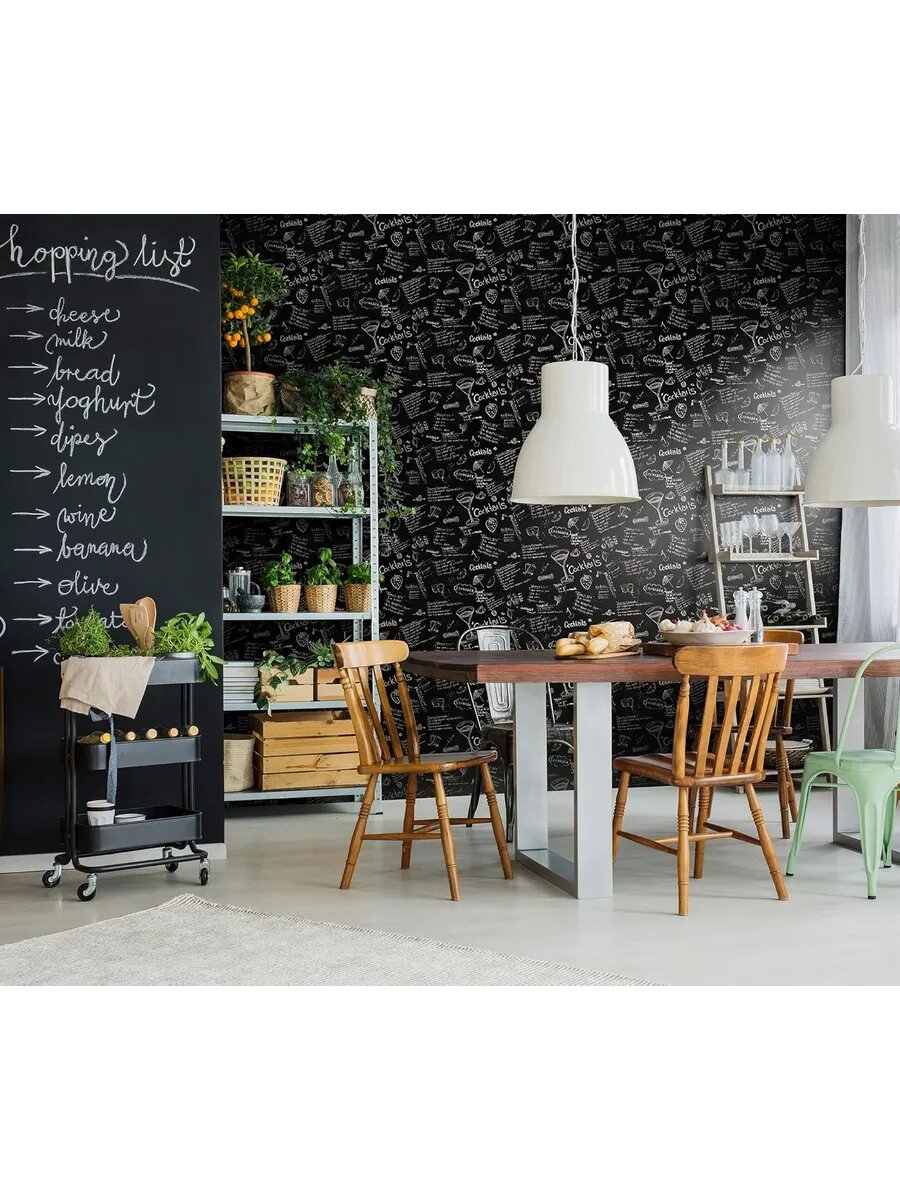 Немецкие виниловые обои для кухни на флизелиновой основе 0,53*10,05