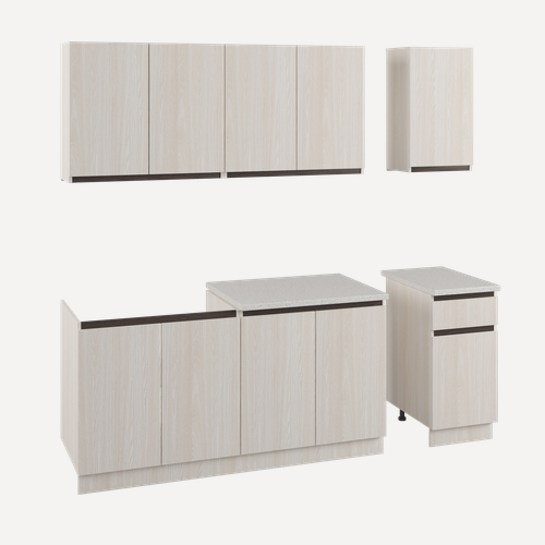 Изображение товара Кухонный гарнитур "Стиль" 2,0 м, ясень анкор светлый