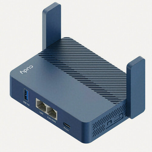 Изображение товара Маршрутизатор CUDY TR3000 Wi‑Fi 6 двухдиапазонный 2,5G портативный, версия 256 МБ, AX3000