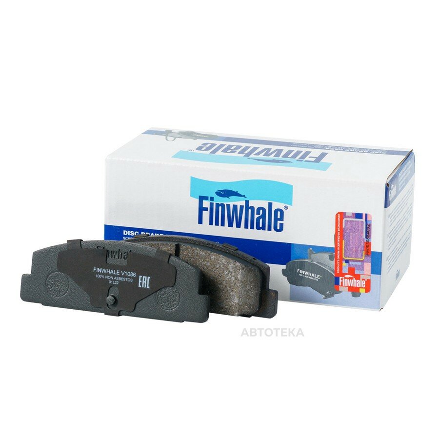 Колодки тормозные FINWHALE V1086