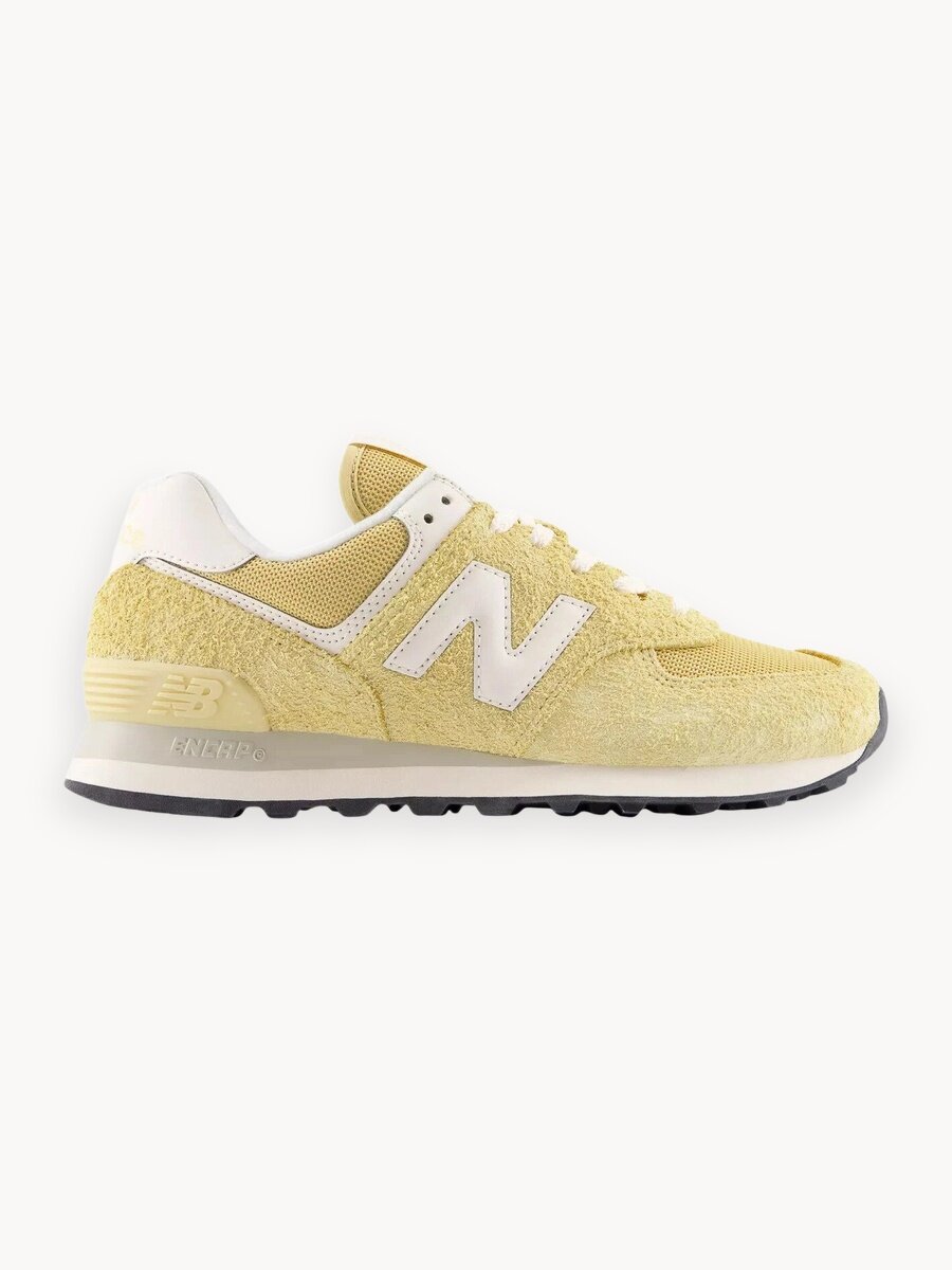 Кроссовки New Balance 574, размер 7 US, Желтый