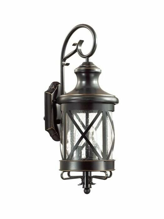 Светильник настенный уличный Odeon light 4045/3W, IP44, E14, 3х60Вт