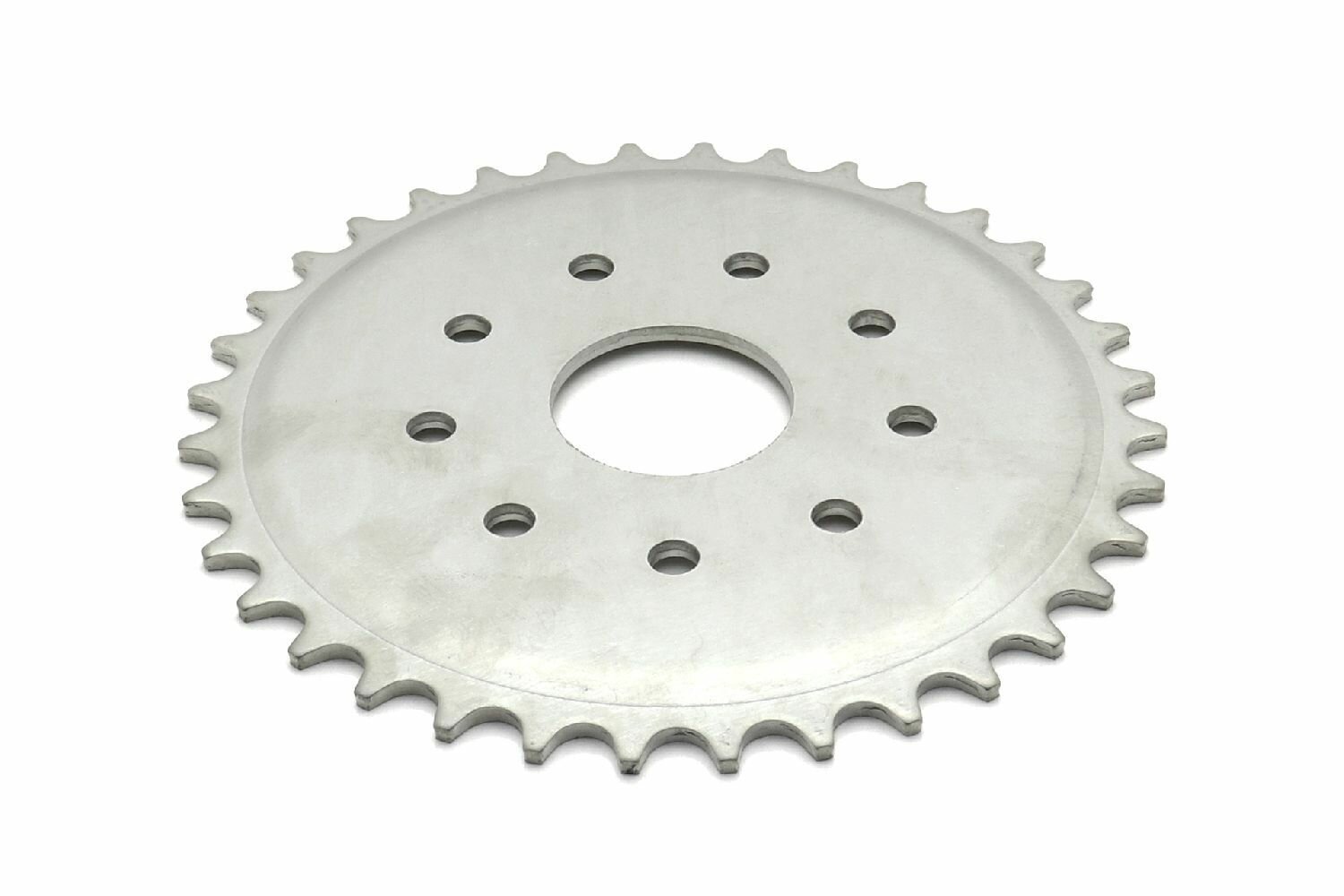 Звезда ведомая 36z F50, F80, NR50, NR80, T100,72(8P) (9 отверстий) цинк